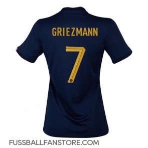 Frankreich Antoine Griezmann #7 Replik Heimtrikot Damen WM 2022 Kurzarm